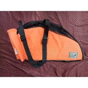 Fido Float Safety Swim Vest -  Dog Pet Size SMALL  Orange Dog Life Jacket